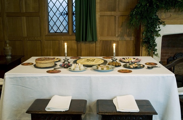 A hall in 1630. Photo Jayne Lloyd.