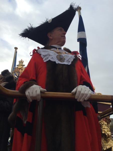 The new Lord Mayor Alan Yarrow. Photo by Simon McCarthy