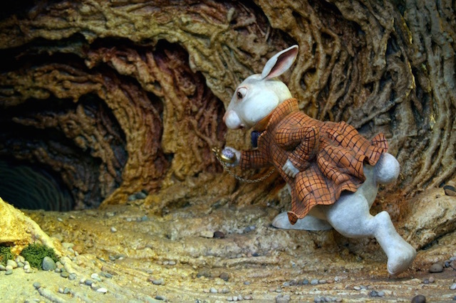 The theme of the 2006 Christmas window displays at Fortnum &amp; Mason was Alice in Wonderland. Photo: Michael Reeve