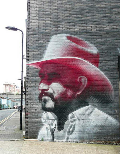 Mural in Hewett Street by redpopcreative