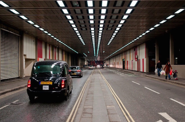 Barbican tunnel. Photo: Gigi (2011)