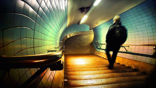 On the Underground. Photo: Katia (2009)