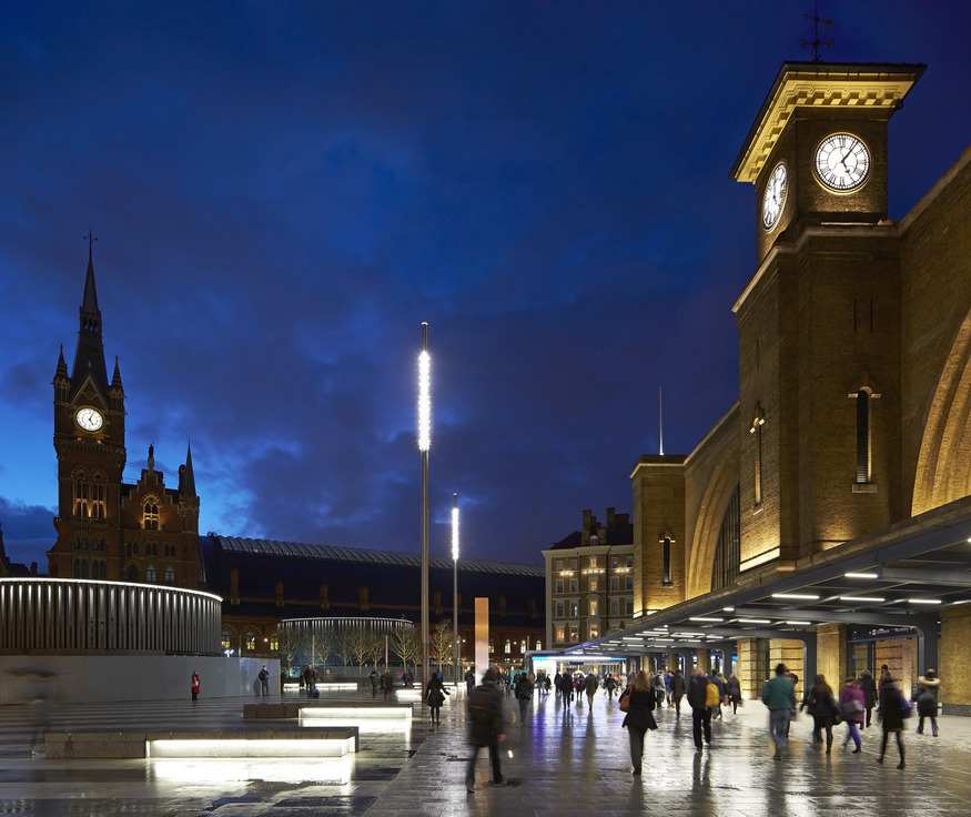 King's Cross Square, by Stanton Williams. ©Hufton Crow