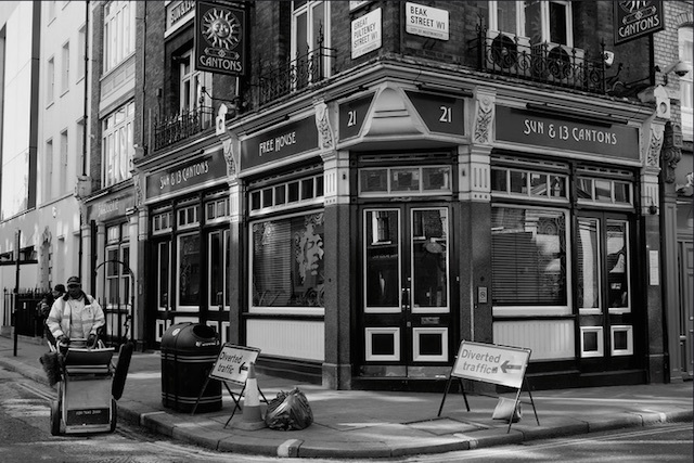 The Sun &amp; 13 Cantons in Soho. Photo: Paul Steptoe Riley (2011)