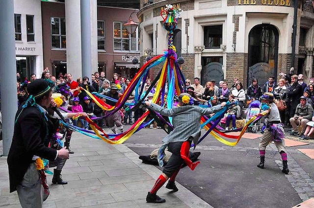 St George's Day celebrations at Borough Market. Photo: Andrew Smith (2014)