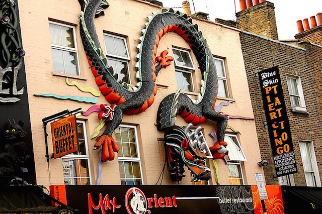 Chinese dragon in Camden. Photo: Alain (2011)