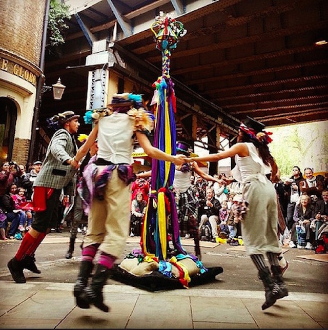 St George's Day celebrations at Borough Market. Photo: Mc Gale (2014)