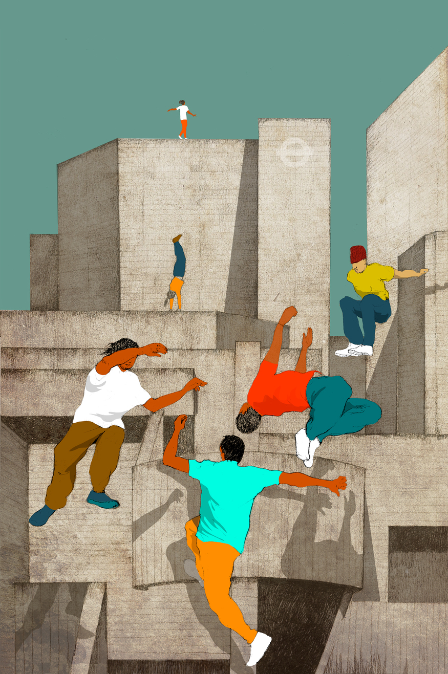 3rd Prize: Eliza Southwood, Parkour At The South-Bank, 1377