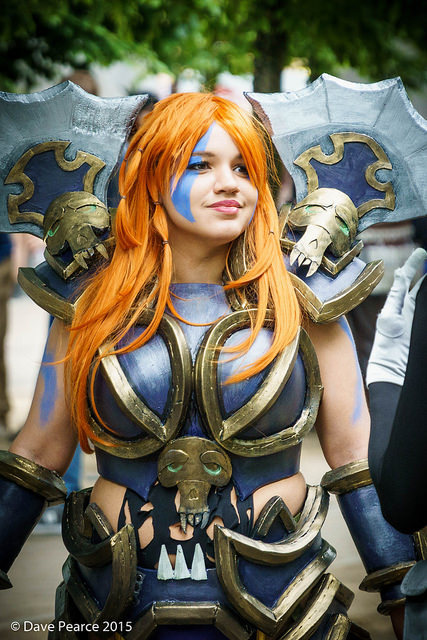 We love this look but can't work out what character she is - anyone? Photo by Dave Pearce