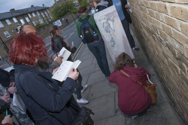 Fiendishly hidden clues. Photo by Andy Thornley.