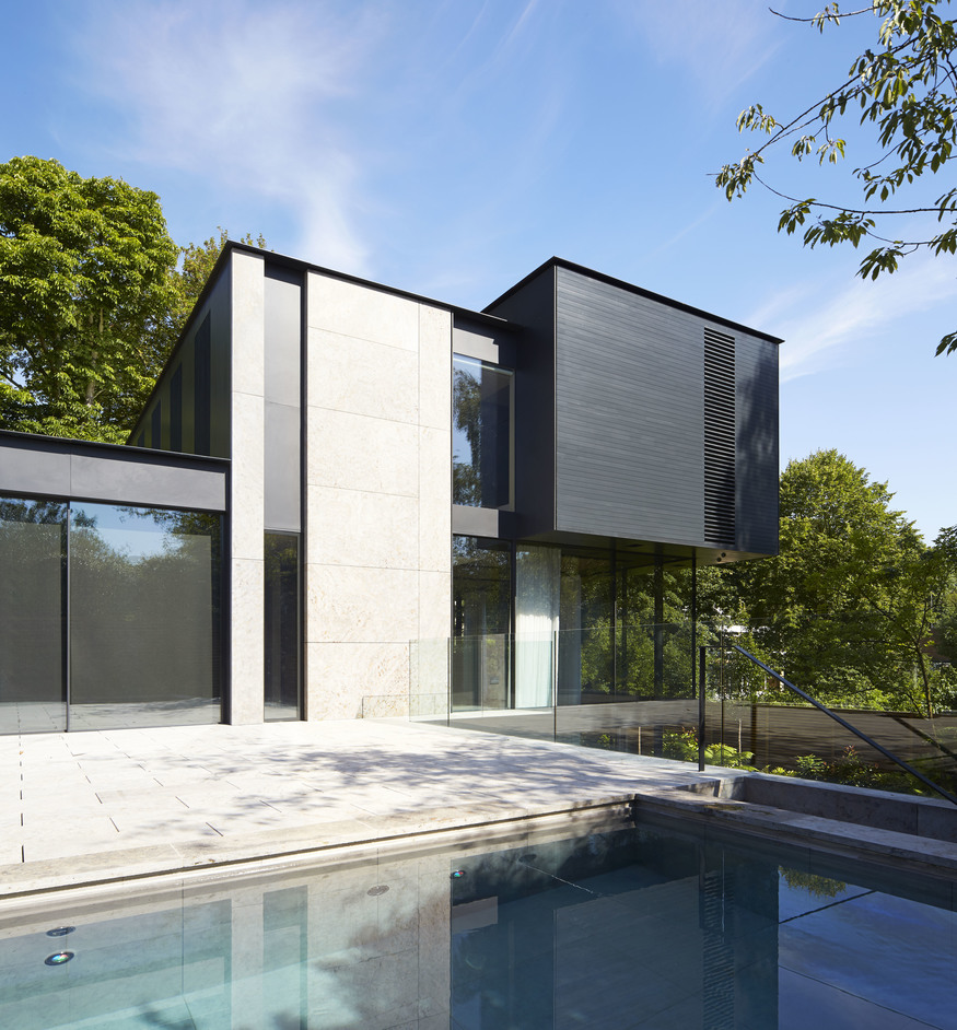 Fitzroy Park House in north London by Stanton Williams