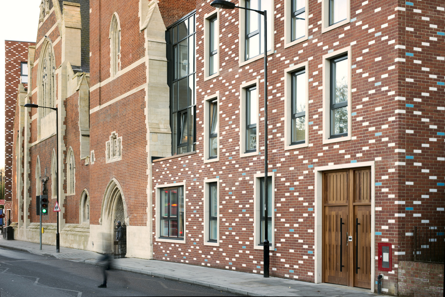 St Mary of Eton Church, Apartments and Community Rooms by Matthew Lloyd Architects LLP