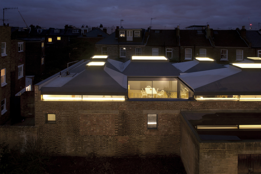 Vaulted House, W6  by vPPR Architects