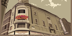 Stylised Prints Of London's Lost Music Venues