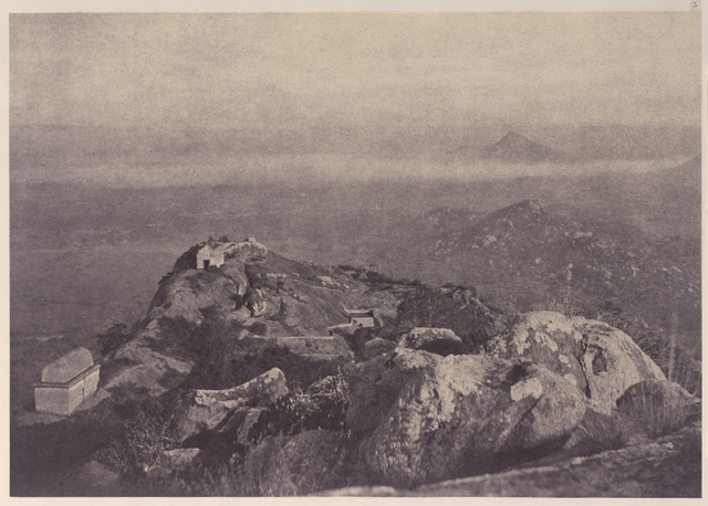 These hills were the site of a battle between the French and the English: viewers back at home would have known the significance of this image. Courtesy Chales Isaac & Carol Nigro.