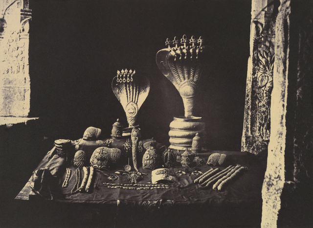 Tripe also photographed artefacts that he found in museums, like these in Madras. Courtesy The Metropolitan Museum of Art.
