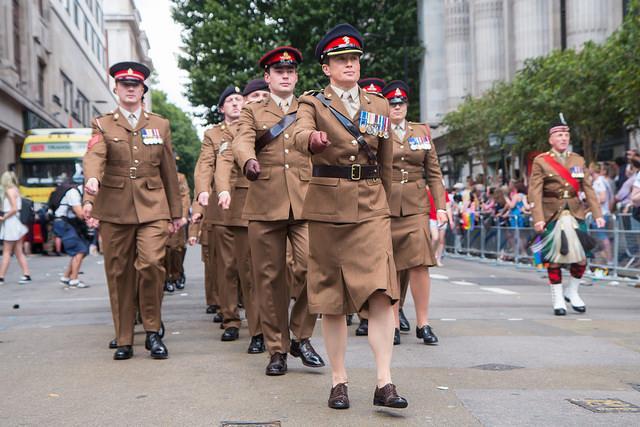 Photo by Nicolas Chinardet. Saturday was also Armed Forces Day.