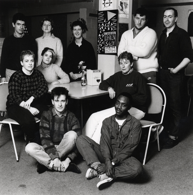 LB Islington, London Lesbian and Gay Centre in Cowcross Street, 1986 (Islington Local History Centre)