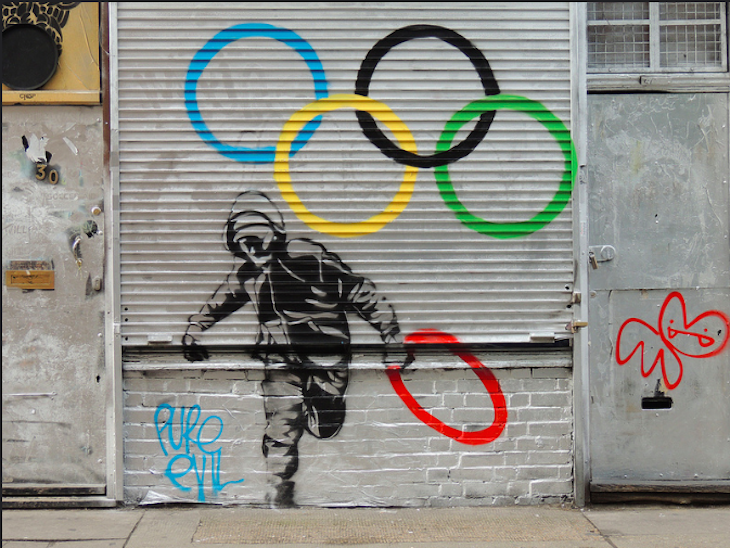 Olympic riots. Photo: P'ptje (2012)
