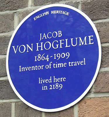 A plaque to jacob von hogflume