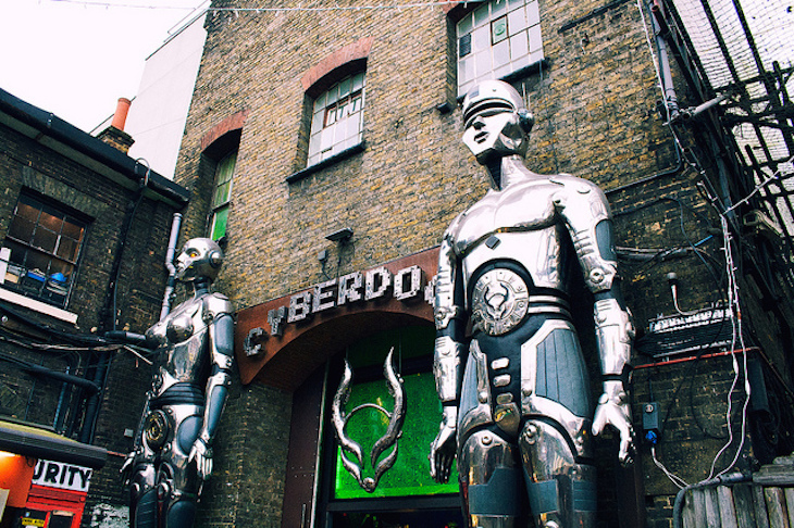 Rave while you shop at Cyberdog in Camden. Photo:  avifloydcohen (2013)