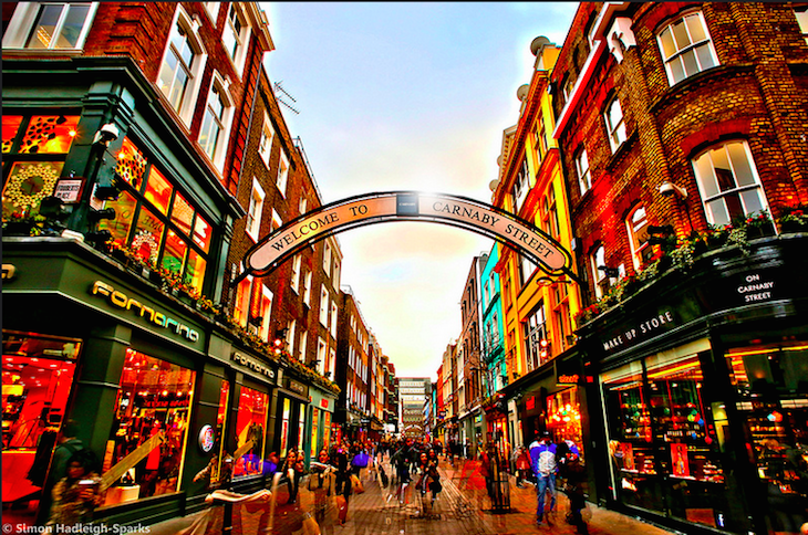 Carnaby Street. Photo: Simon &amp; His Camera (2015)