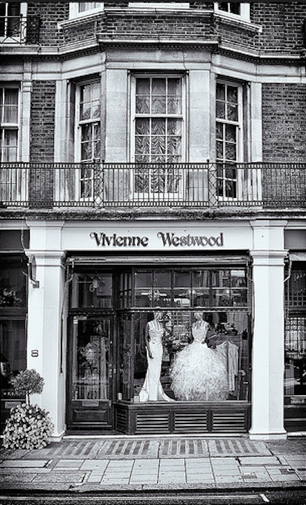Vivienne Westwood in Mayfair. Photo: Nigel Bewley (2013)