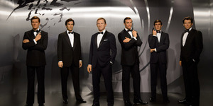 See All Six James Bonds Side By Side In London
