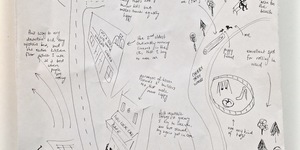 A Hand-Drawn Map Of East Finchley According To An Old Labrador