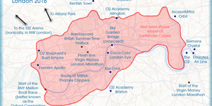 A Map Of Sponsored London