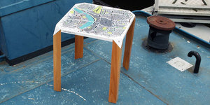A Map Of London That Doubles As A Coffee Table