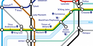 Check Out TfL's Shakespeare Tube Map