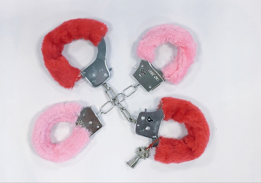 On average, two pairs of fluffy handcuffs are confiscated from City Airport...