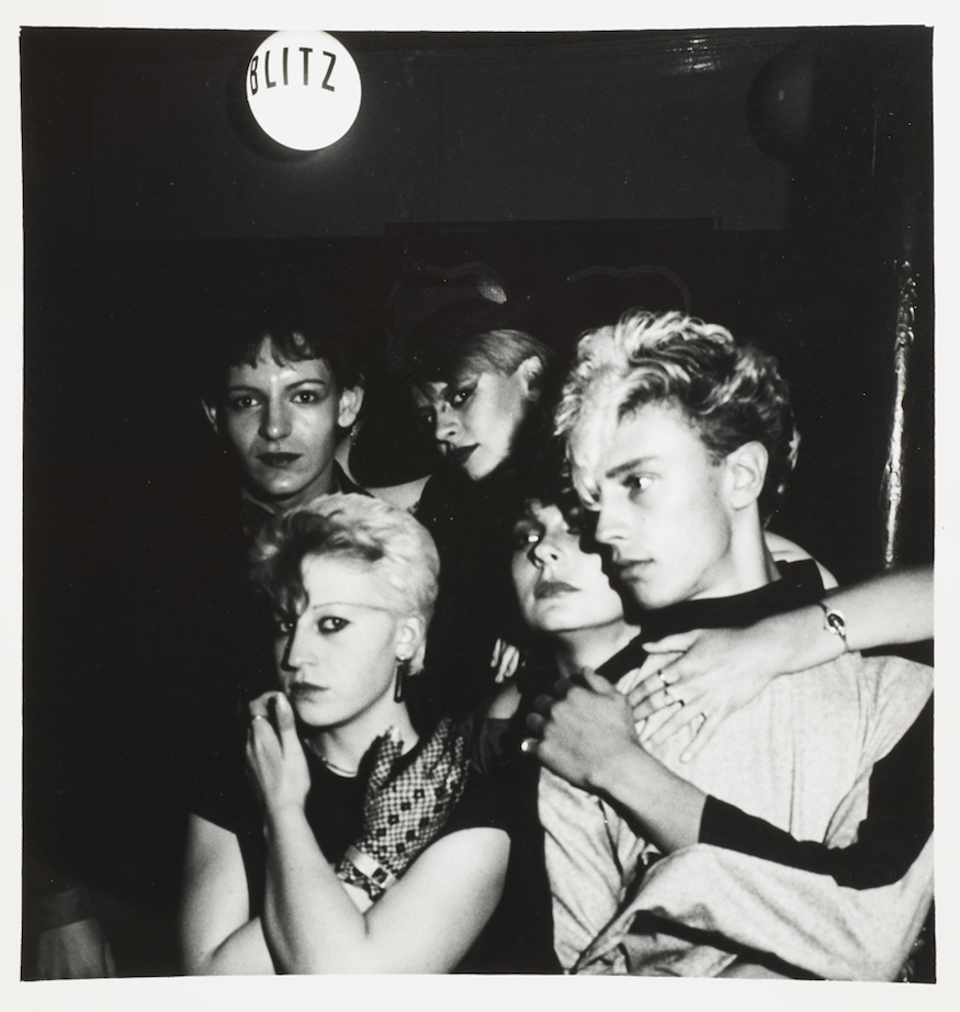 Inside the blitz club 1981