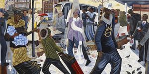 London Characters Abound In These Paintings