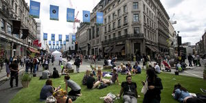 Inflatable Hockey Pitch To Close Regent Street