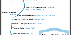 A Victoria Line Of Victorias