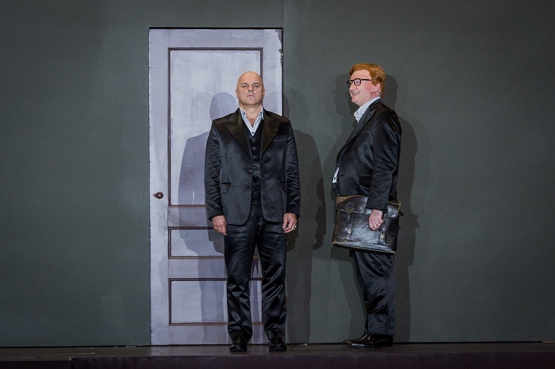 Christopher Purves and Clive Bayley in the ENO's Don Giovanni.