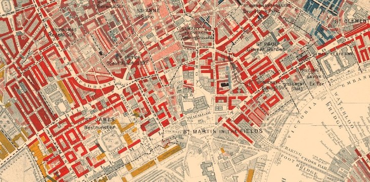 Charles Booth's Victorian Poverty Map Is Now Online  Londonist