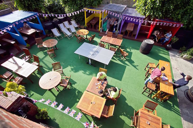 Ealing Park Tavern, home to one of the best beer gardens in a London pub