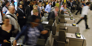 Man In Suit Awards Himself Privilege Of Skipping Oyster Queue