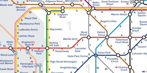 A Scooting Tube Map Of London