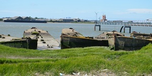 16 Ships Made Of Concrete, Hiding In The Thames