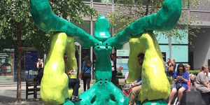 Weird Sculptures Fill The Square Mile