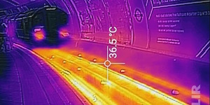 Thermal Images Show Just How Hot The Tube Got Yesterday