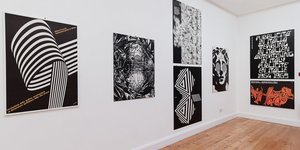 It's All Black And White At The Estorick Collection