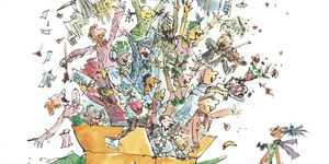 Look Out For These Quentin Blake Posters On The Tube This Week