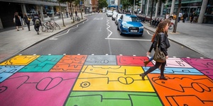 Seen This Colourful Crossing In Bankside?