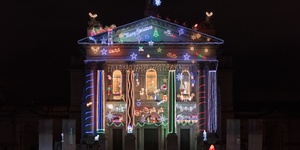 Tate Britain's Been Decked In Tacky Christmas Decorations