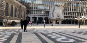 Ever Wondered What This Line In Guildhall Yard's Pavement Is For?